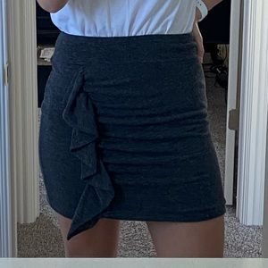 Something Navy knit skirt
